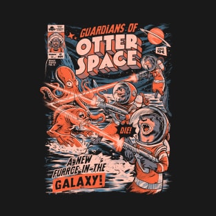 Guardians of Otter Space Funny Retro T-Shirt