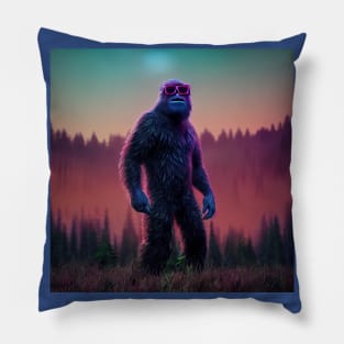 Dope Sasquatch in Nature Pillow