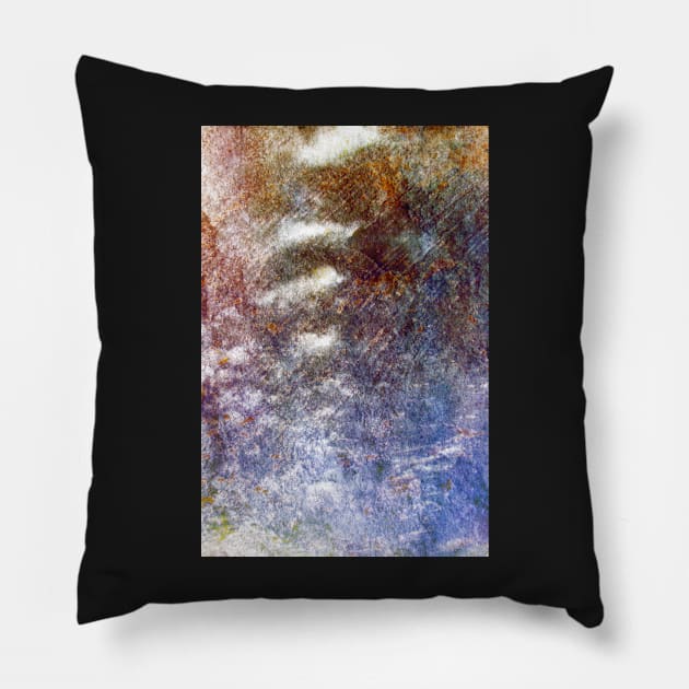 Consensus | Textured abstract Pillow by WesternExposure