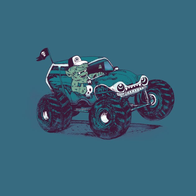 Monster Truckin' by Pixelmania