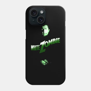 White Zombie Design Phone Case