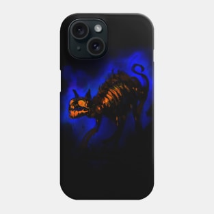 Undead Halloween Cat - Horror Phone Case