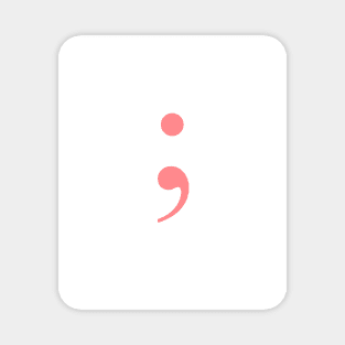 Semicolon Magnet