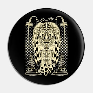 Barong Bali Ilustration 05 Pin