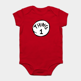 thing one and thing two onesies