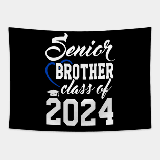 Class of 2024 Senior Gifts Funny Senior Brother Tapestry