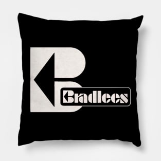 Bradlees Department Store Vintage Retro Defunct Pillow