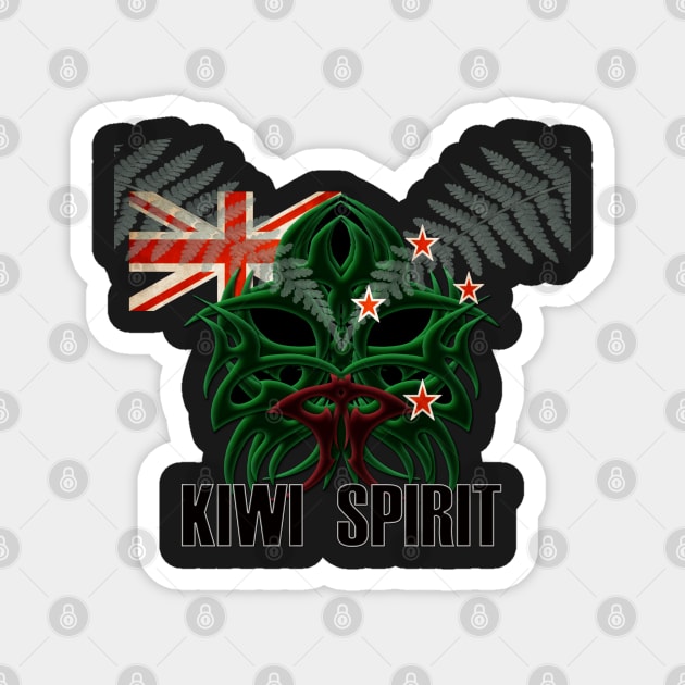 Kiwi Spirit 005 Magnet by InnerReaper