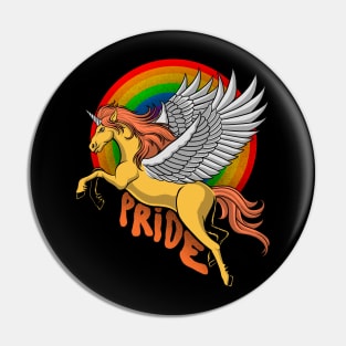 unicorn lgbt Pin