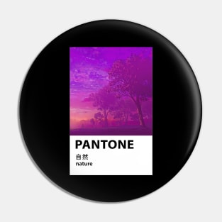 Anime Aesthetic Pantone Pin