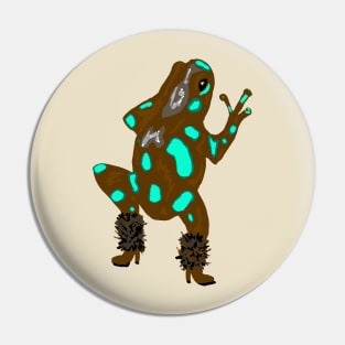 Frog in Boots Pin