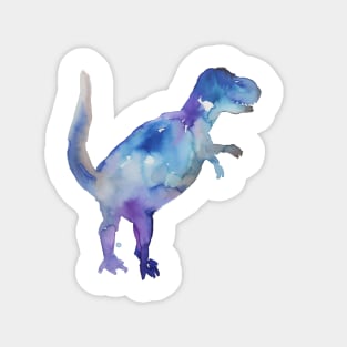 Trex Watercolor Print by Jess Buhman Art Magnet