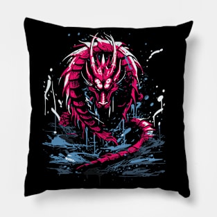 Japanese Tattoo China Mythology Pillow