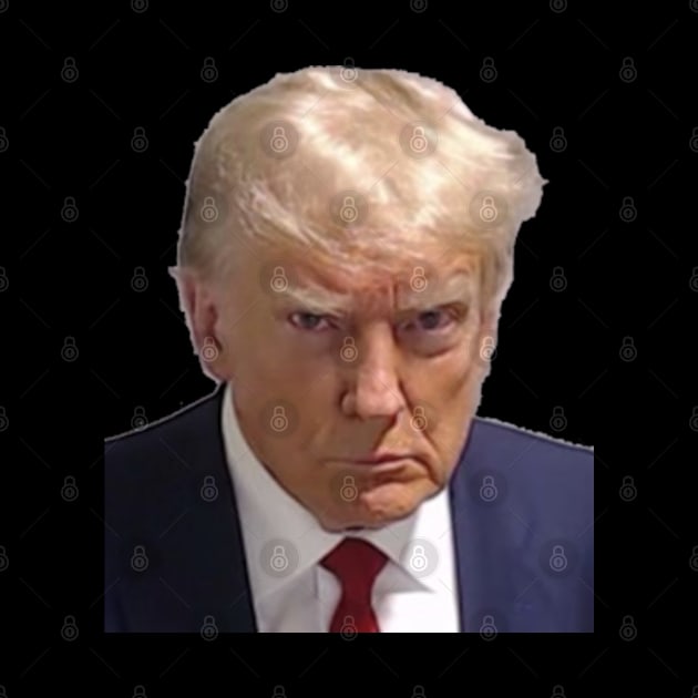 DONALD TRUMP'S MUGSHOT AUGUST 2023 ARREST by colormecolorado