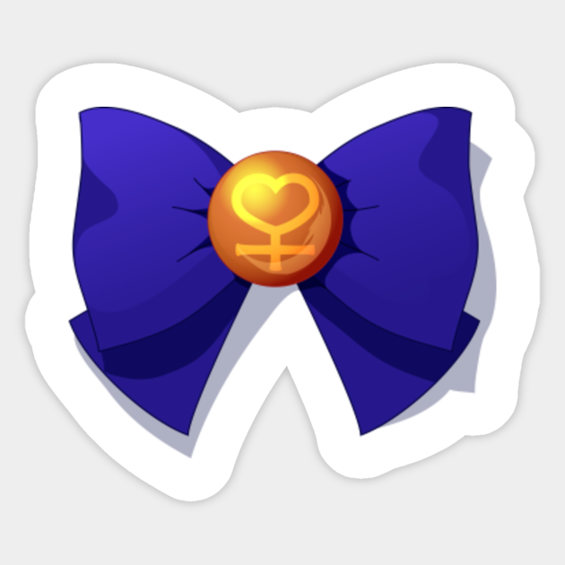 Sailor Venus Bow Bow Sticker Teepublic A subreddit for fans of the sailor moon franchise. sailor venus bow