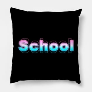 School Pillow