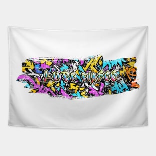 Fiasco Graffiti Style Tapestry