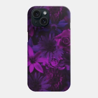 Mystical Moon Night Flowery Phone Case