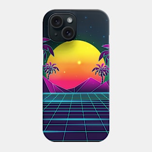 Sunset Retrowave Phone Case