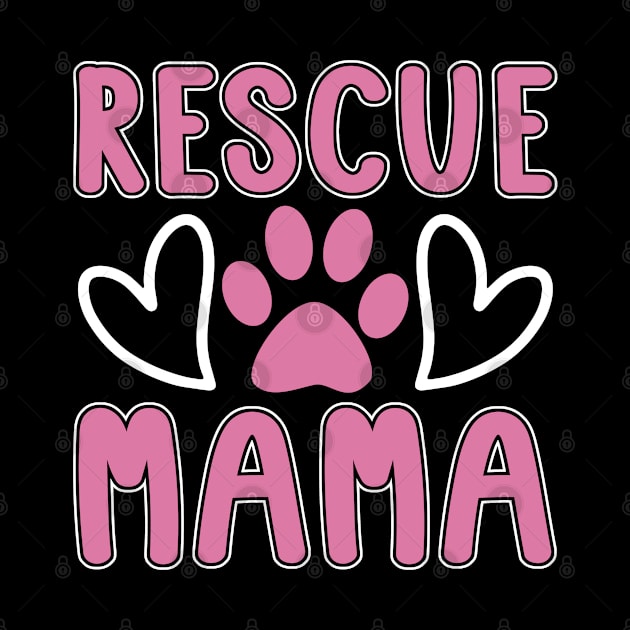 Animal Rescue Rescue Mama Adoption Animal Rescuer by T-Shirt.CONCEPTS