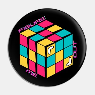 Figure Me Out Puzzle Cube! Pin