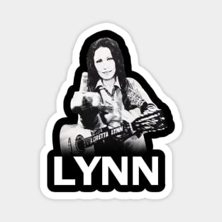 Loretta Lynn - Cool Pose Magnet