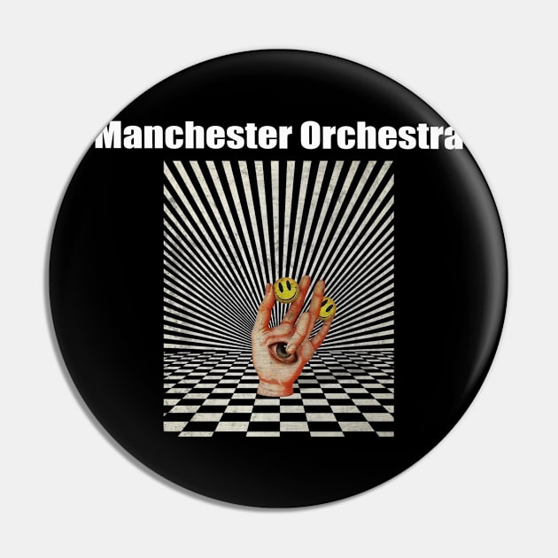 Illuminati Hand Of Manchester Orchestra Pin by Beban Idup