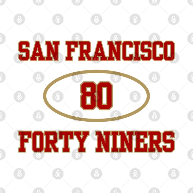 SAN FRANCISCO 49ERS JERRY RICE #80 by capognad