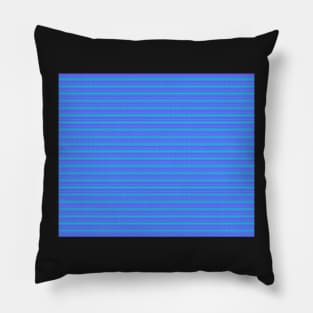 Pretty Aqua and Purple Striped Pattern. Pillow