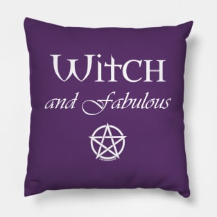 Witch and Fabulous Cheeky Witch® Pillow