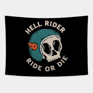 Hell Rider Tapestry