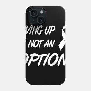 Lung Cancer Chemotherapy Cancer Lung Tumor White Phone Case