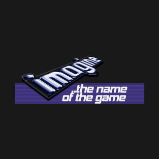 Imagine: The Name of the Game Retro Games Logo T-Shirt