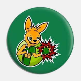 Boxing Kangaroo Pin