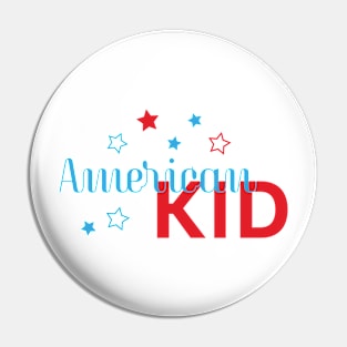 American Kid Pin