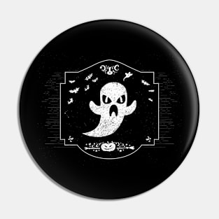 Spooky Ghost Pin