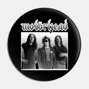 Motorhead Gradient White Pin