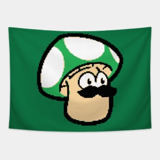 ShroomDood (Pixel/Green) Tapestry