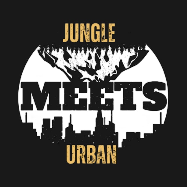 JUNGLE MEETS URBAN by bleeend