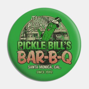 Pickle Bill's Bar-B-Q 1941 Pin