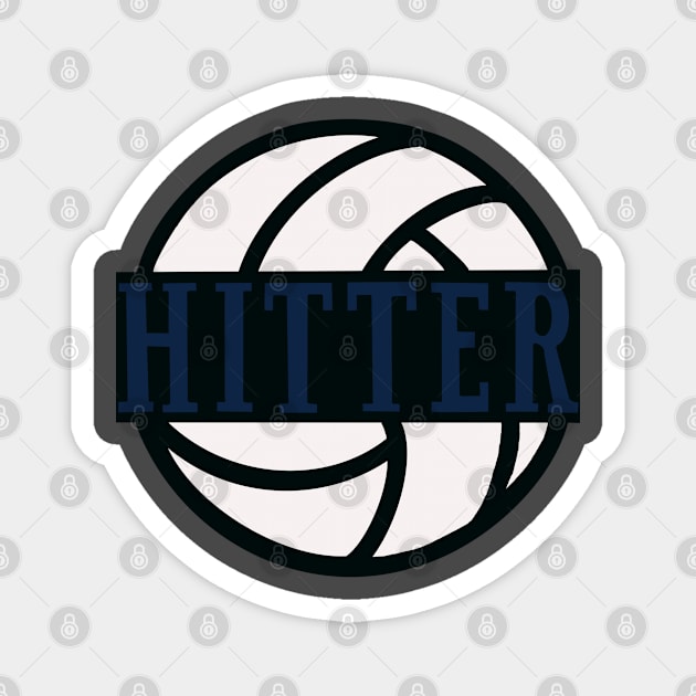 Volleyball hitter Magnet by RayRaysX2