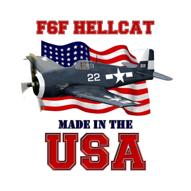 F6F Hellcat Made in the USA by MilMerchant