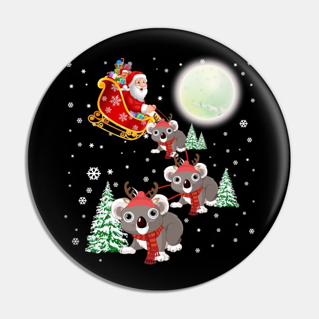 Funny Koala TShirt Christmas Tee For Koala Bear Lover Pin by mazurprop