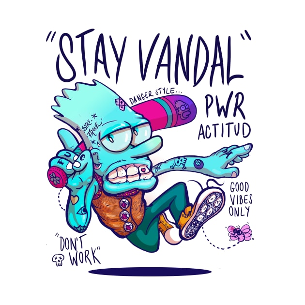 Stay Vandal by Ilustronauta