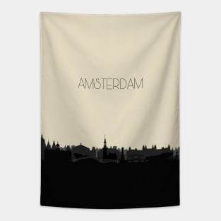 Amsterdam Skyline Tapestry