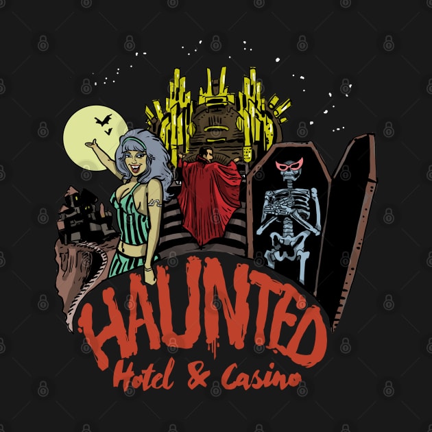 Haunted Hotel & Casino by Lambdog comics!