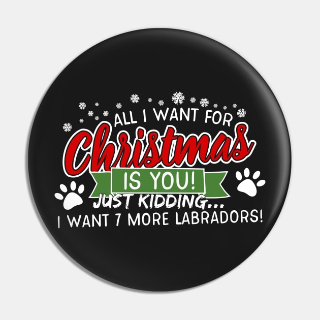 Christmas Gift for Labrador Lovers Pin by chrisandersonis