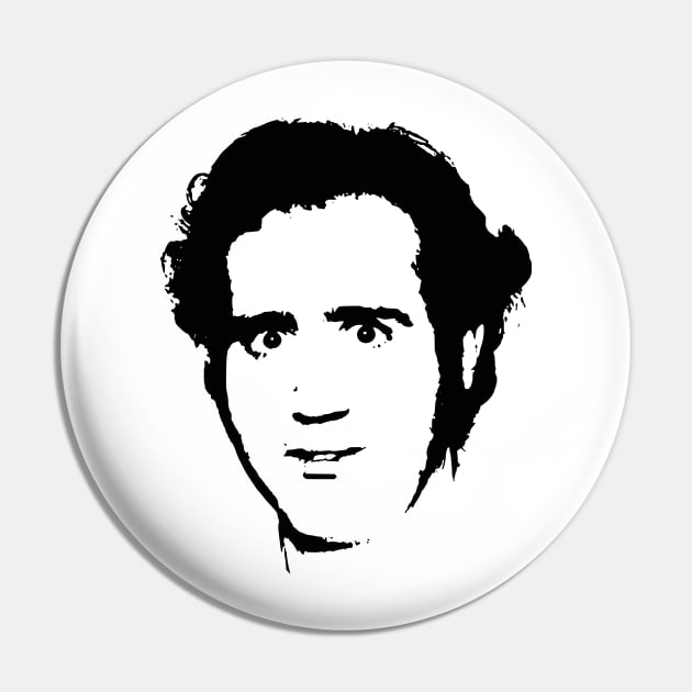 Andy Kaufman Pin by Nerd_art