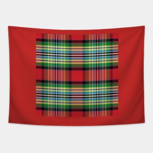 Pattern Scottish tartan green Tapestry