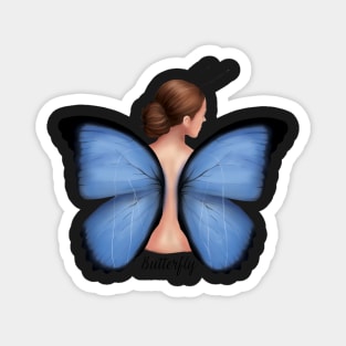 A Butterfly Fairy Magnet